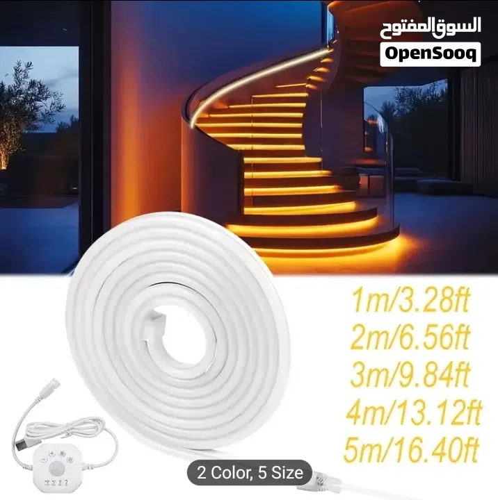 LED Motion Sensor Neon Flex Strip Light – Modern Indoor & Outdoor Accent Lighting FREE DELIVERY