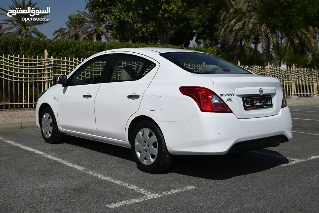 0% DP - GCC - NISSAN SUNNY SV - 1.5L V4 FWD - LOW MILEAGE - FIRST OWNER - WELL MAINTAINED