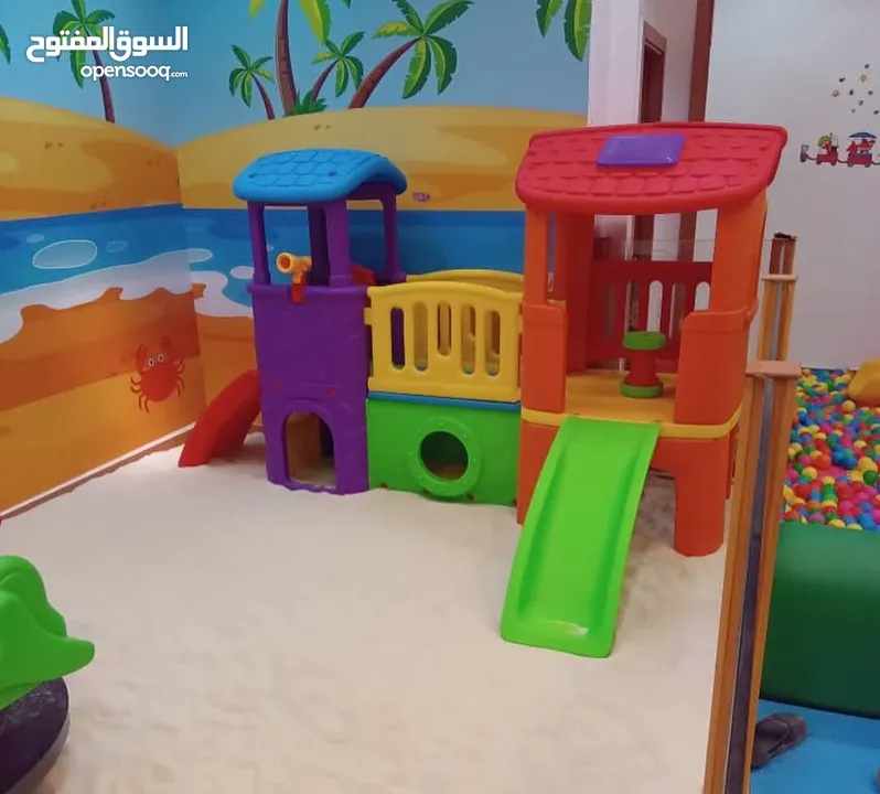 العاب خارجية للحضانات ورياض الأطفال والمدارس
