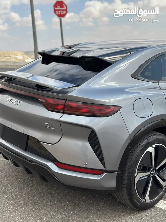BYD SONG L 2023 مستعمل بحالة الوكالة فحص كامل داخليه مميزه باللون الجملي