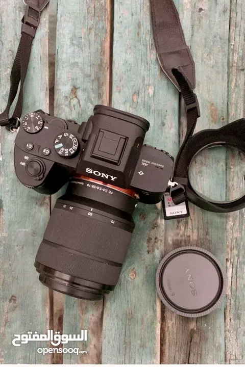 سوني a7iii بحال الجديد شتر 2 الف تحت الضمان