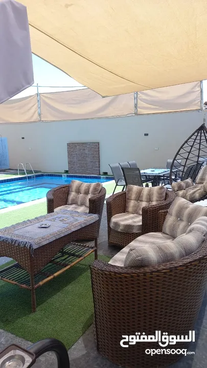 شاليه عيد للايجار الغور الشونة الجنوبية السكنة