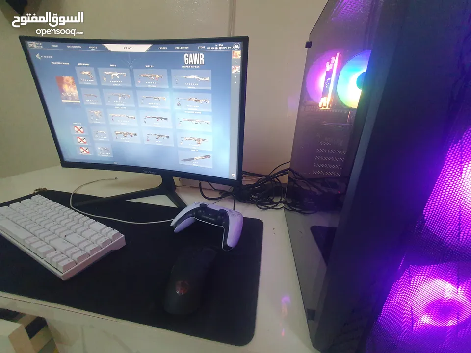 gaming pc setup