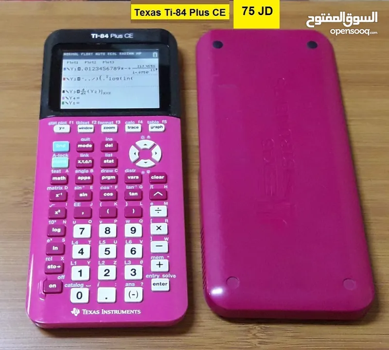 الات حاسبة  Texas Ti-84 Plus CE علمية متطورة جدا  For SAT AP IB IGCSE