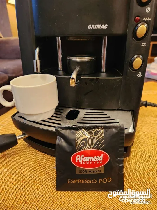 ماكينة قهوة اسبرسو بارستا ايطالي نوع grimac .