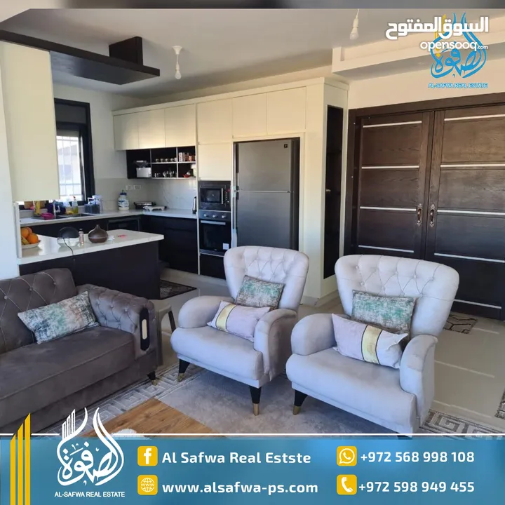 شقه مميزة جدا مفروشه للايجار المصايف قرب تكسي المصايف