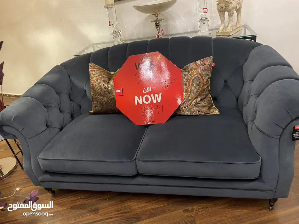 The One Sofa Set with Coffee & Side Tables - Like new condition