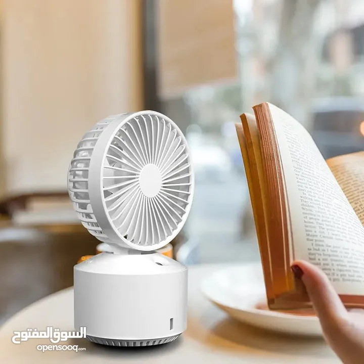 مروحة تبريد ورذاذ محمولة أصلية