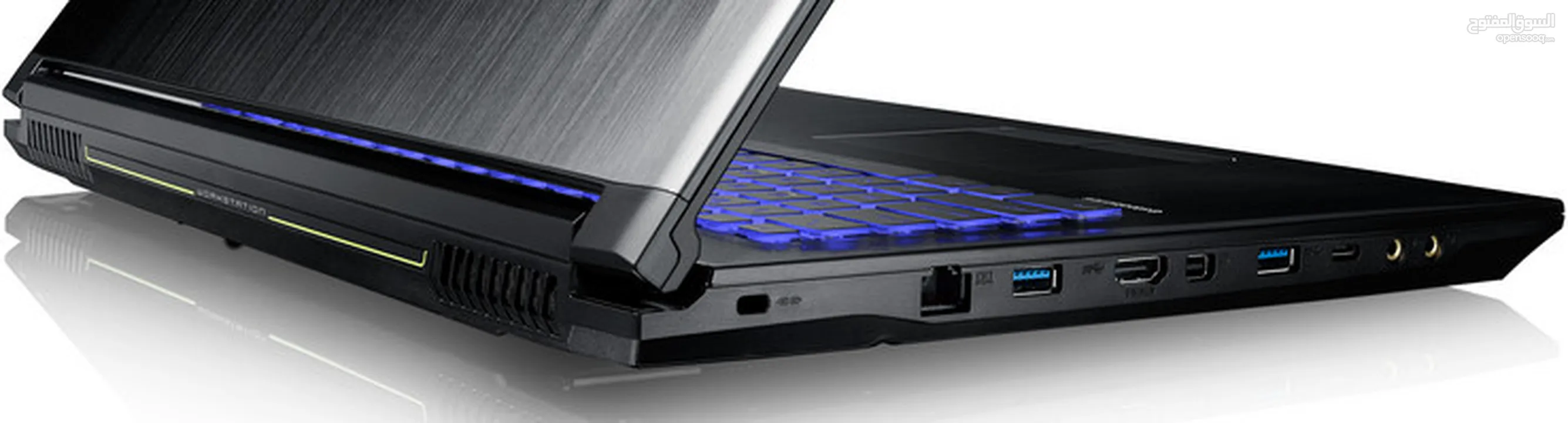 جهاز لابتوب Gaming Laptops Workstation Core i7-7700HQ  NVIDIA Quadro M2200  4 GB SSD 512GB /RAM 32GB