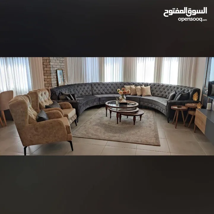 مفروشات الجنان زاوية مودرن
