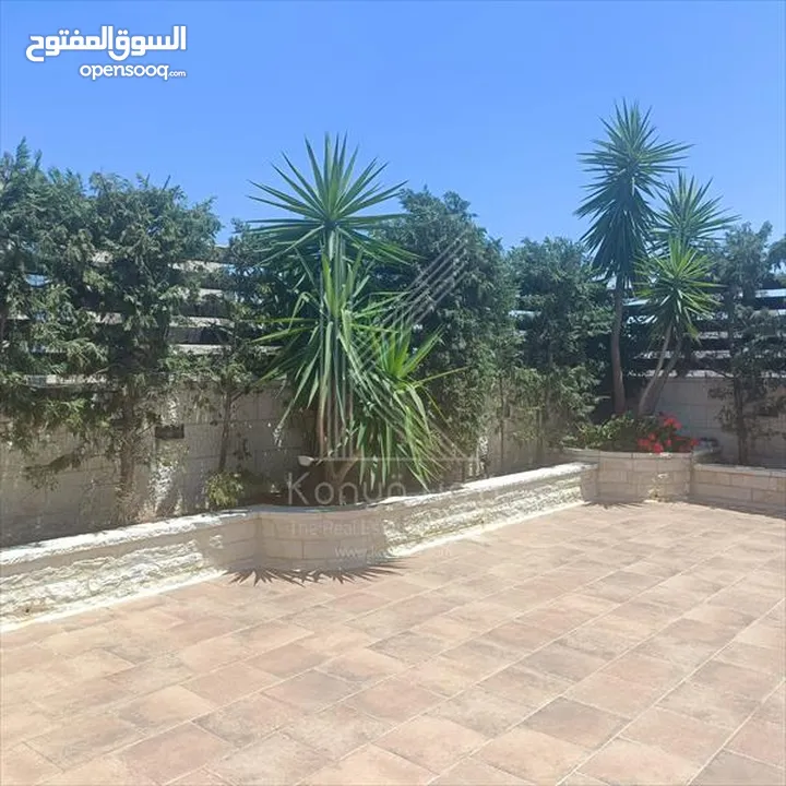 Furnished -Roof Floor Apartment For Rent In Amman- Dair Ghbar