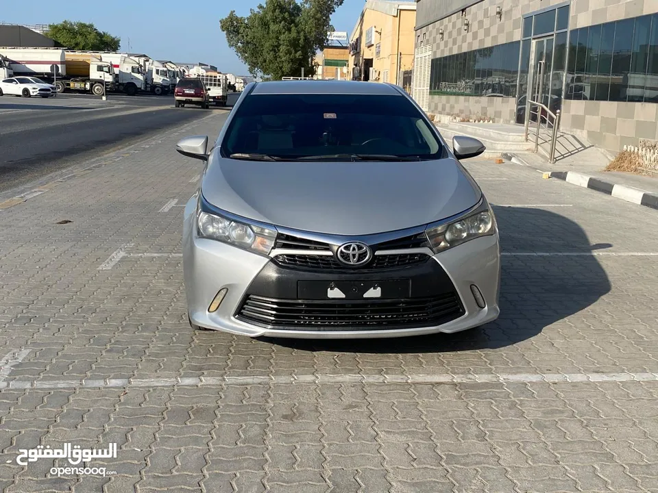 Toyota corolla... Model 2016...gcc specifications... Super clean