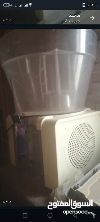 ثلاجة ديلي وثلاجة عصير انجاصة 60لتر مستعمل
