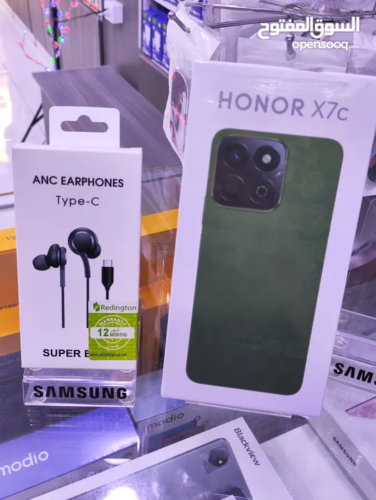 الجديد المطلوب HONOR X7C معه كامل اغراضو داخل الكرتونه جيجا 256 رام 16 متوفر توصيل