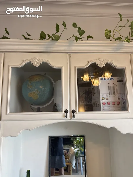 Elegant Wooden Display & Storage Cabinet - For Sale BHD 100 only