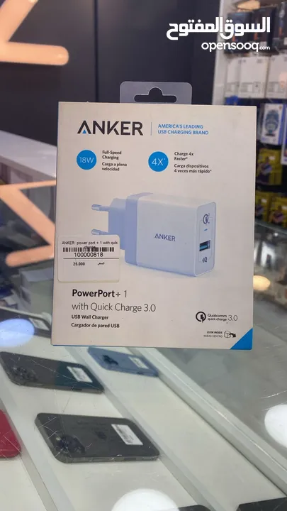 ANKER  power port + 1 with quik charge