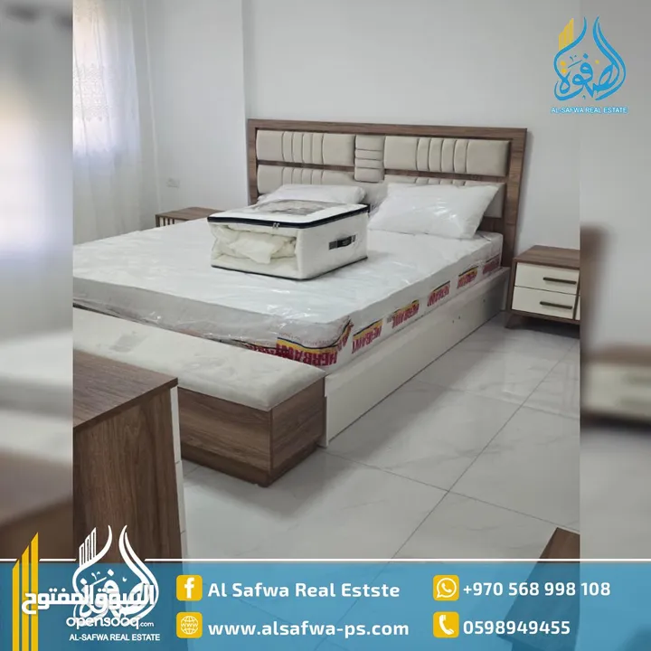 شقه سوبر ديلوكس مفروشه سكنه اولى جديده مطله - منطقه هادئه بعيده عن الازمه - خمس دقائق  عن وسط البلد
