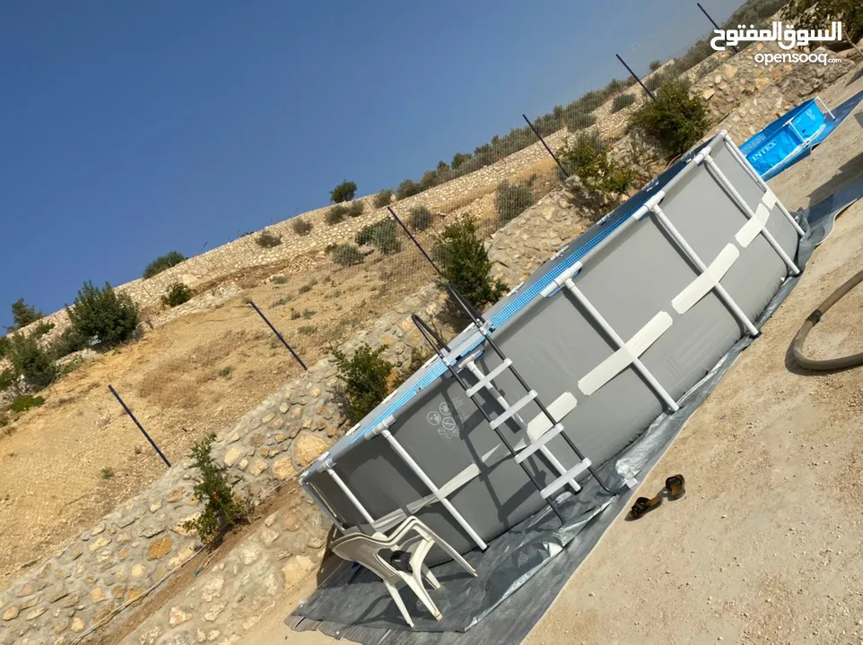اكبر عرض وتحطيم للاسعار على مسبح انتكس INTEX SWIMMING Pool  بققطر 610سم وعمق رهيب 132سم