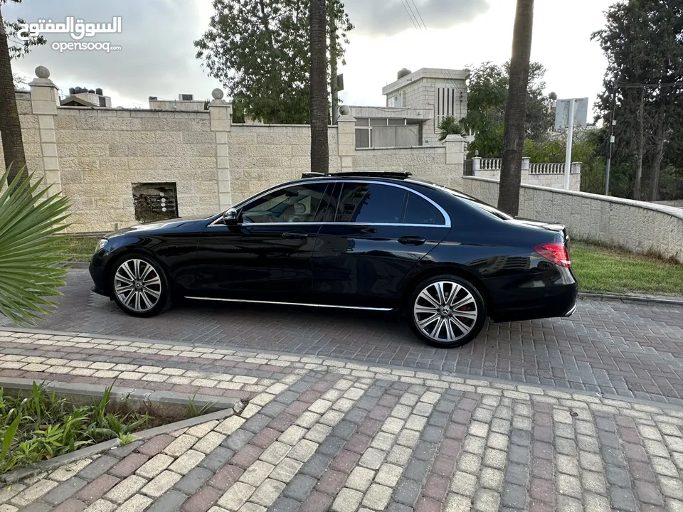 Mercedes E220D  بانوراما  موديل 2017 برخصة  دهان شركة  فل اضافات  امكانية البدل وارد  كرتونه سيارة