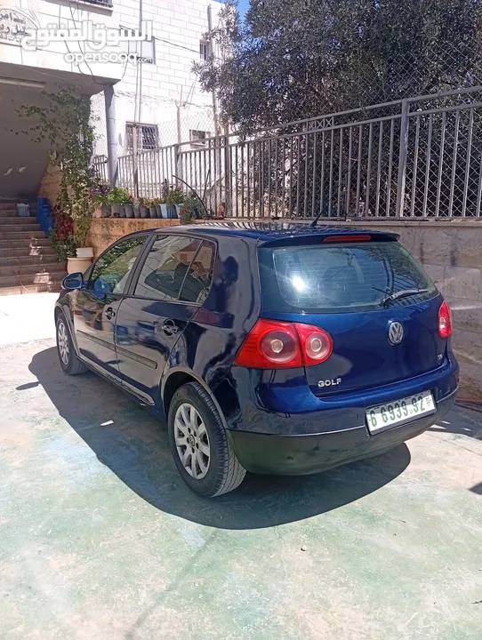 جولف Mk5موديل مديل 2006 سياره ماشاء الله مطور جديد مستورد داخل رخصه دهان جديد ترخيص لآخر شهر 3