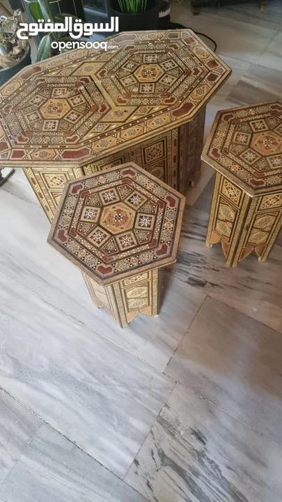 طقم طاولات ارابيسك
