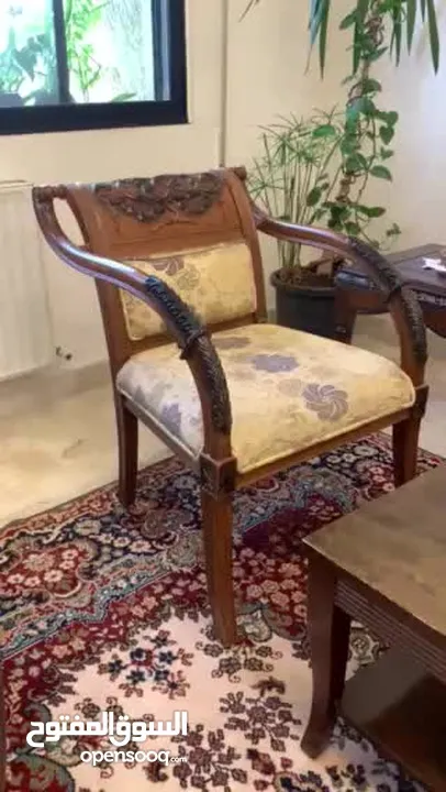 طقم جلوس حفر كلاسيك زان