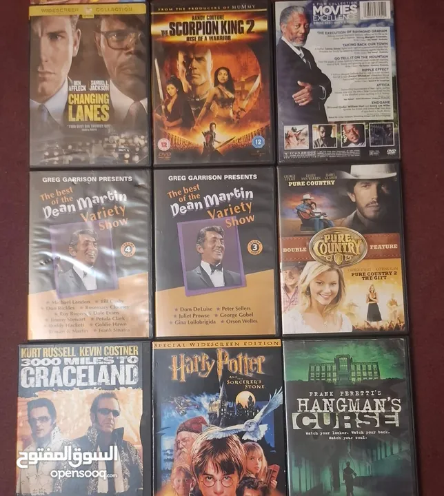 18 سيدي DvD اصلي افلام   نصهم جداد