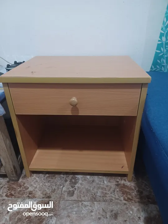 Side Table and Cabinet