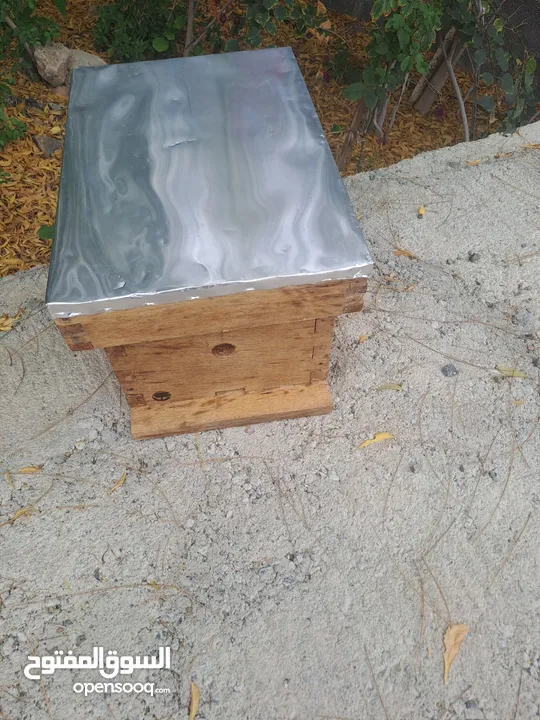 صندوق خلية نحل عسل من جذوع النخيل