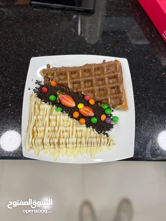 شيف كريب ووافل وعصائر(تدريب وافتتاح محلات)