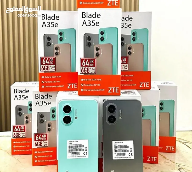 جهاز جديد  Pland A35e رام 6 جيجا 64 مكفول سنة بالشركة متوفر توصيل