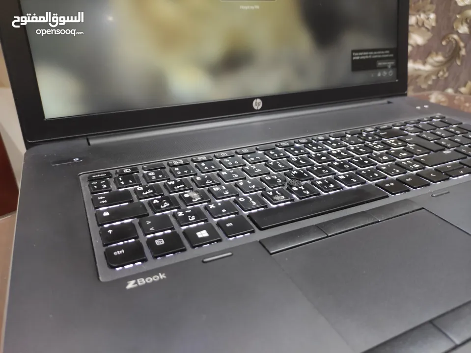 Hp zbook g3 17 workstation للبيع