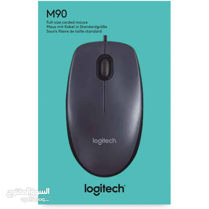 Logitech M90 Wired Mouse ماوس لوجيتك