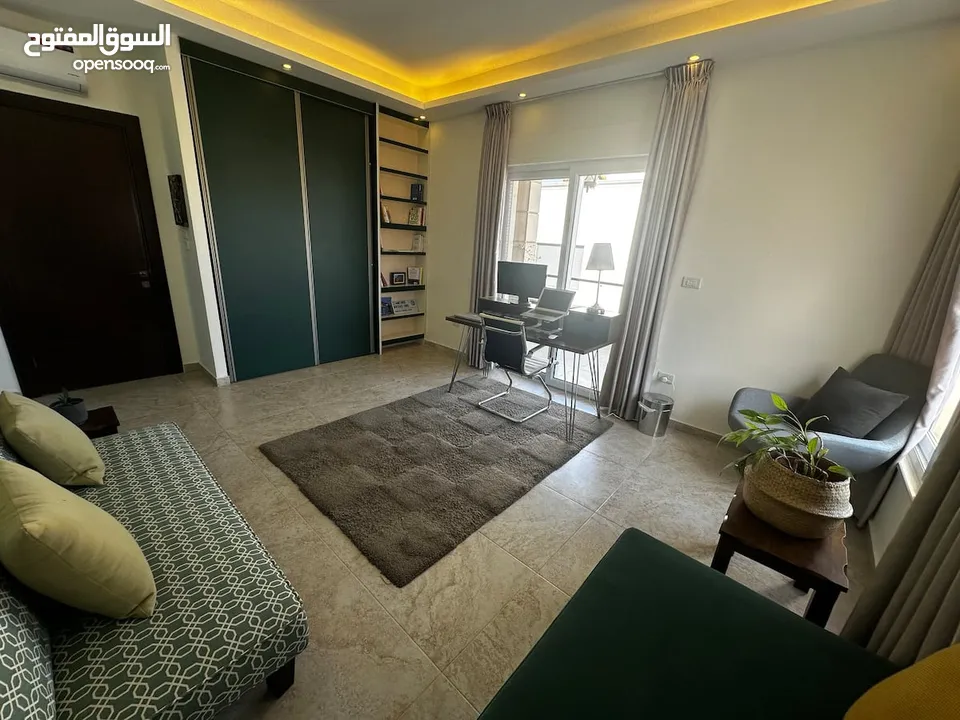 450m2 Luxury Furnished 3 bedroom semi villa with a garden & 2 Terraces infront of Al-thuheir