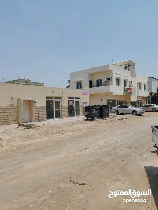 محل تجاري للايجار في عجمان منطقه ليواره البستان سعر 9000 درهم Shop for rent in Ajman 9000 derham