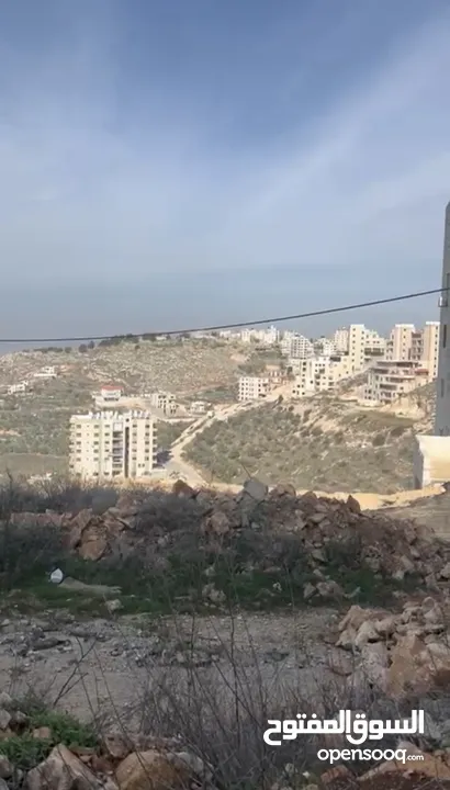 عماره مميزه قيد الإنشاء في أجمل مناطق نابلس العامريه