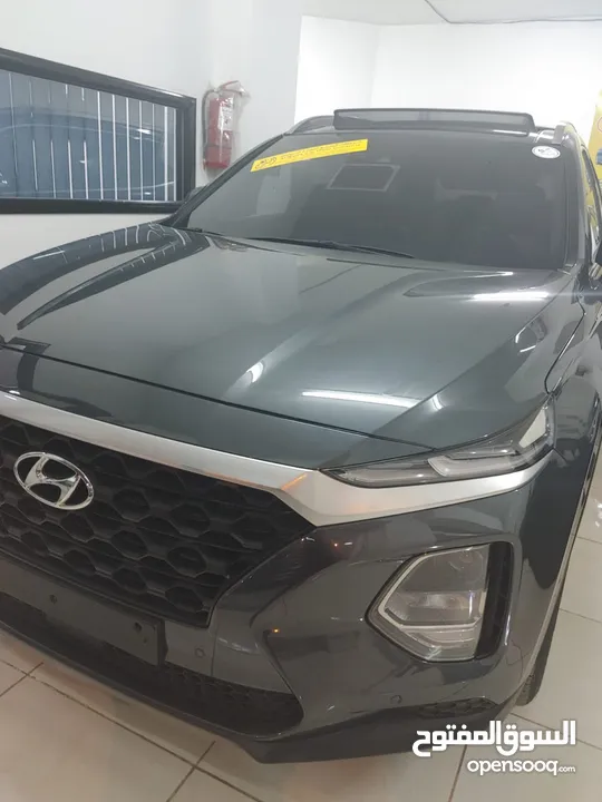 جيب سنتافيه للبيع موديل 2018 جيده فل اوبشن فتحه سقف