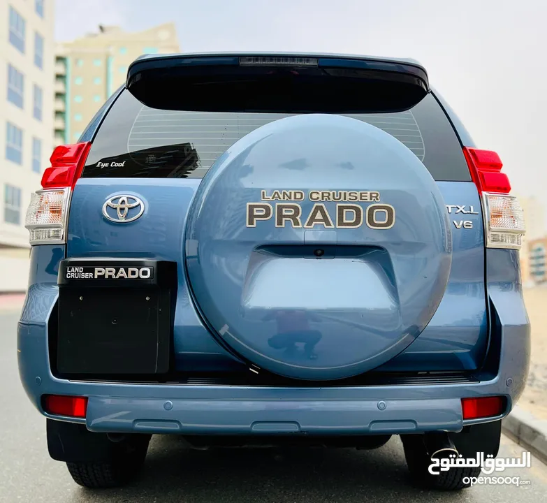 A Clean And Beautiful Toyota Prado 2012 GCC Blue with 2 Keys