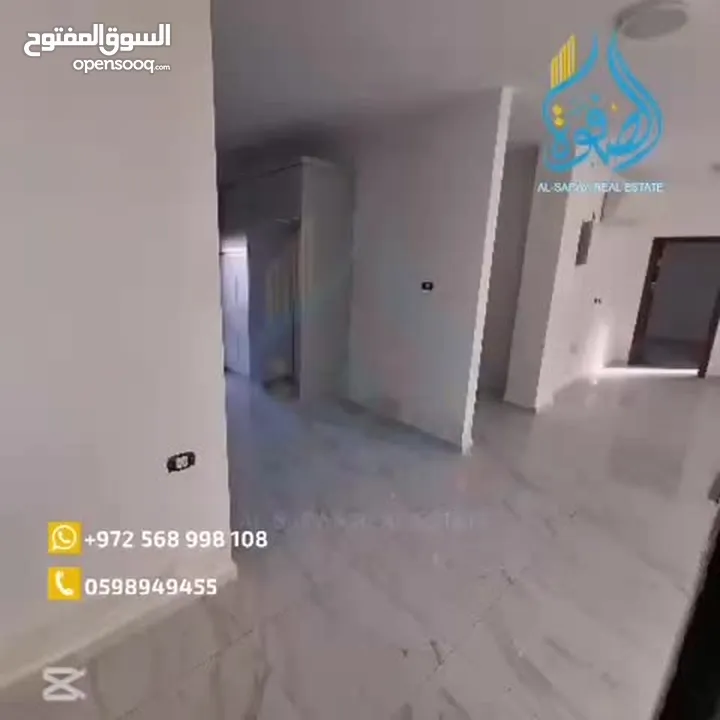 شقق جديده مميزة للايجار سوبر ديلوكس ام الشرايط قرب قاعات دير طريف الايجار سنوي