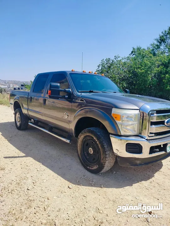جب فرد F150  اتوماتيك مديل 2012 مطور  6700 ديزل    كاش او نص بنص