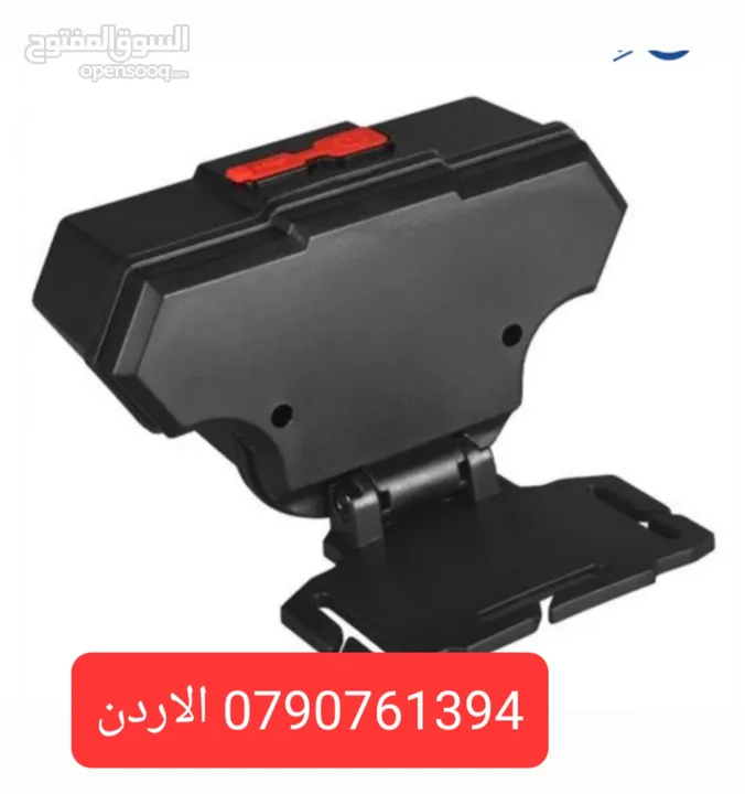 كشاف الرأس إضاءة قوية + أضواء تحذيرية حمراء وزرقاء لحالات الطوارئ وسعر ولا أروع! إضاءة راس