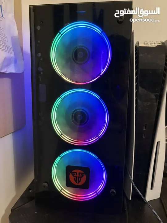 High-performance gaming PC with AMD ryzen XFX radeon GPU and 16 GB RAM smooth fast and reliable game