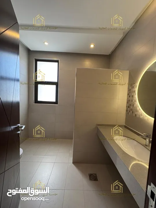 شقة طابقية - لم تسكن - ضاحية الأمير راشد - 4نوم ماستر - 450م - بإطلالــــه - قرب الخدمات العامة