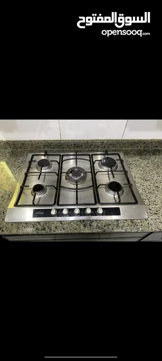 siemens stove 5burner