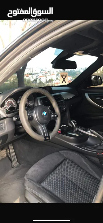 Bmw 330i 2016 252 hp  فحص نضيف السيارة مفللة