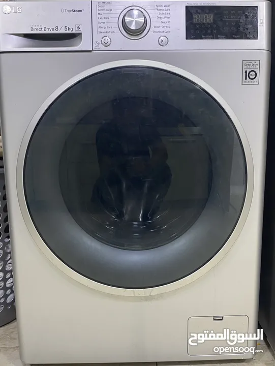 للبيع غسالة جفافة إل جي (5/8 kg)