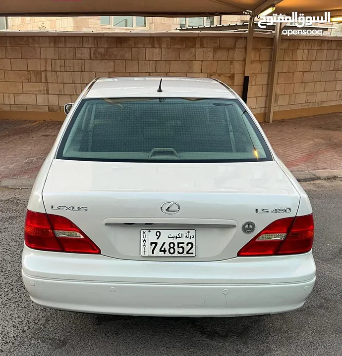 للبيع لكزس LS430/موديل 2003/الساير/مخزنة/بحالة الوكالة/شرط الفحص/الجابرية