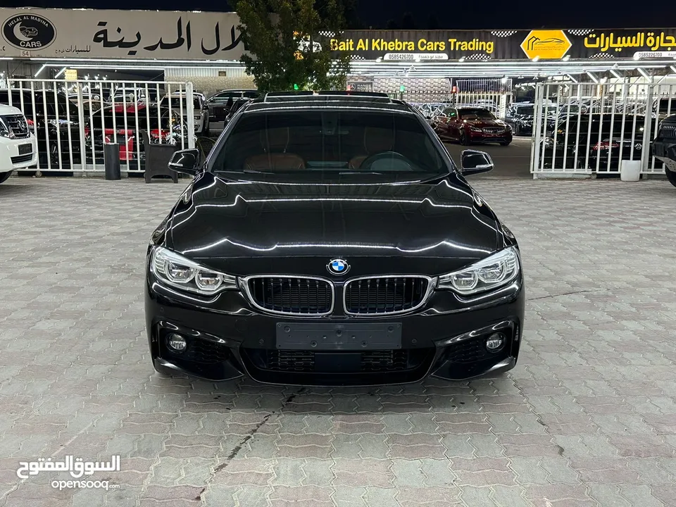 BMW 435i 2015 Coupe GCC Top option One owner no accident in excellent condition