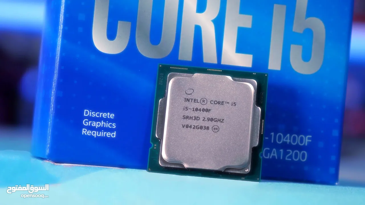 SPU CORE i5 intel 12400f معالج اي فايف جيل الثاني عشر  يأتي بدقة تصنيع 14 نانومتر وبمعمارية 64 بت
