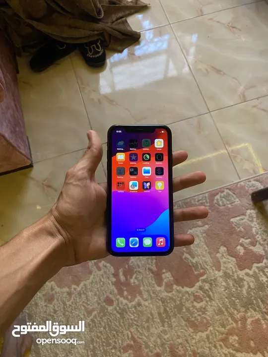 مش مفتوح Iphone 11 / 128giga / بطاريه 73